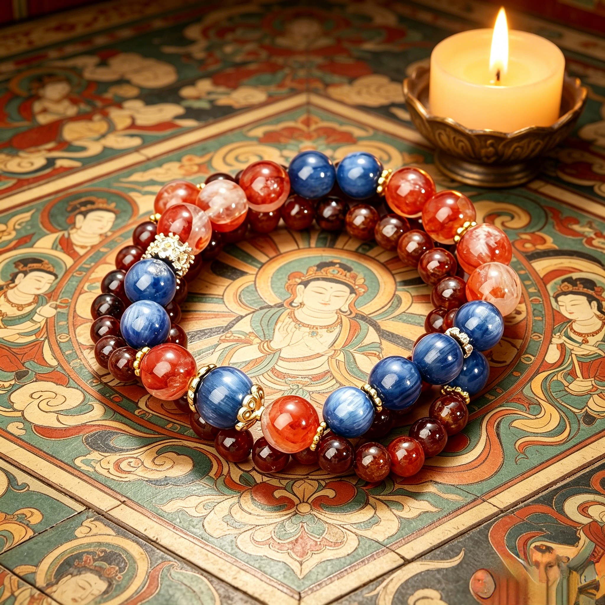 Fortunia Custom Desert Gem Bracelet — Fix Leaking Wealth & Refresh Your July Luck