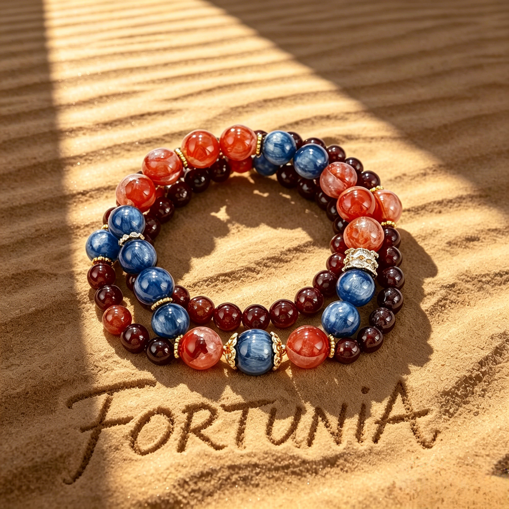 Fortunia Custom Desert Gem Bracelet — Fix Leaking Wealth & Refresh Your July Luck