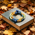 Fortunia Custom Dunhuang Spirit Talisman Bracelet Personalized Name Birthday Calibrated July Aura Activator Five Element Natural Crystal Protection Bracelet For Wealth Career Emotional Healing Anti Gossip Negative Energy Shield