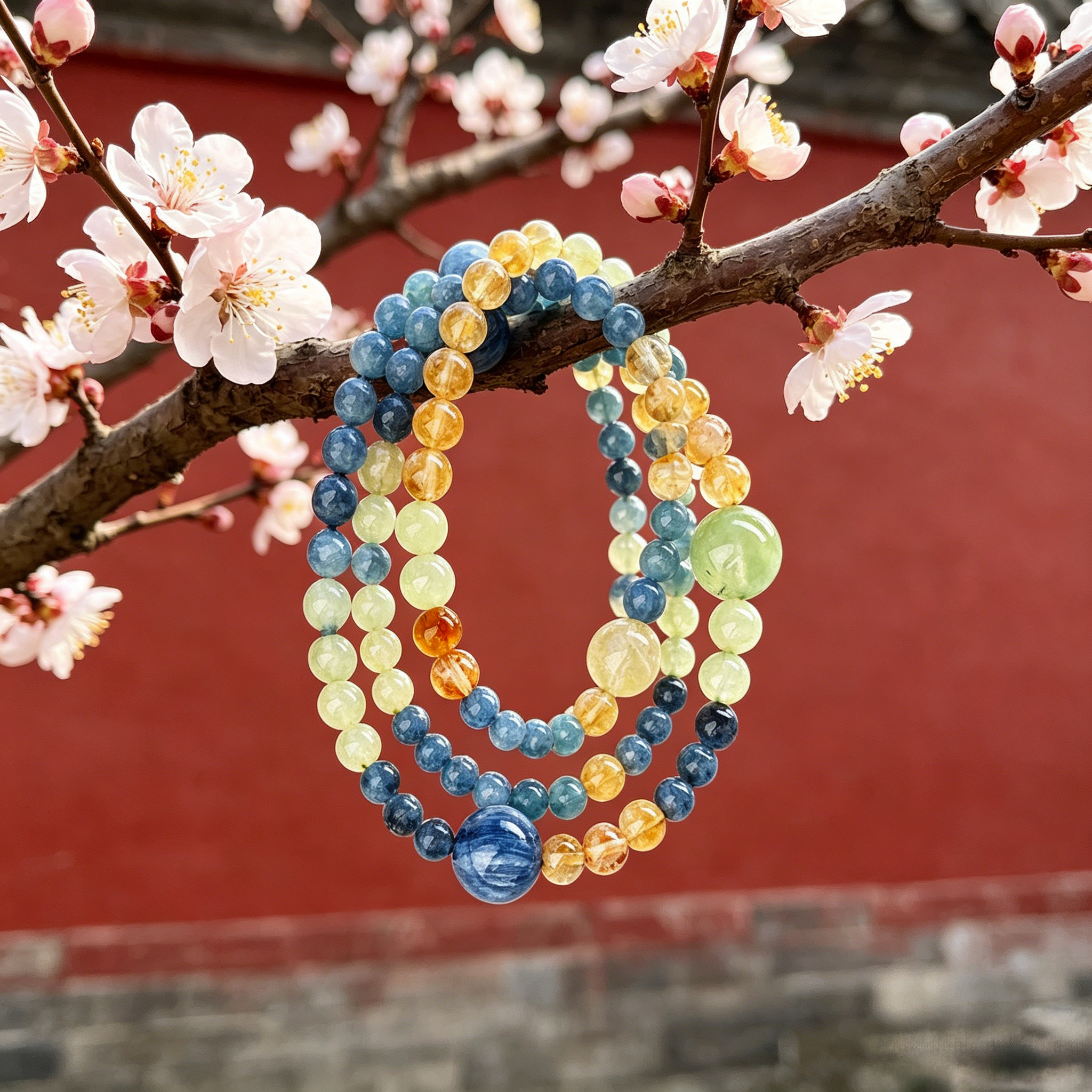 Fortunia Custom Dunhuang Spirit Talisman Bracelet Personalized Name Birthday Calibrated July Aura Activator Five Element Natural Crystal Protection Bracelet For Wealth Career Emotional Healing Anti Gossip Negative Energy Shield